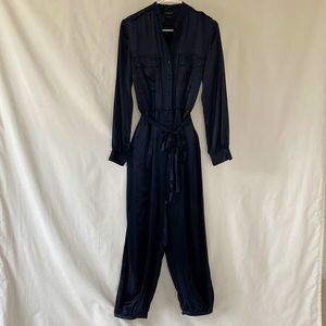 Navy blue jumpsuit by Moda International